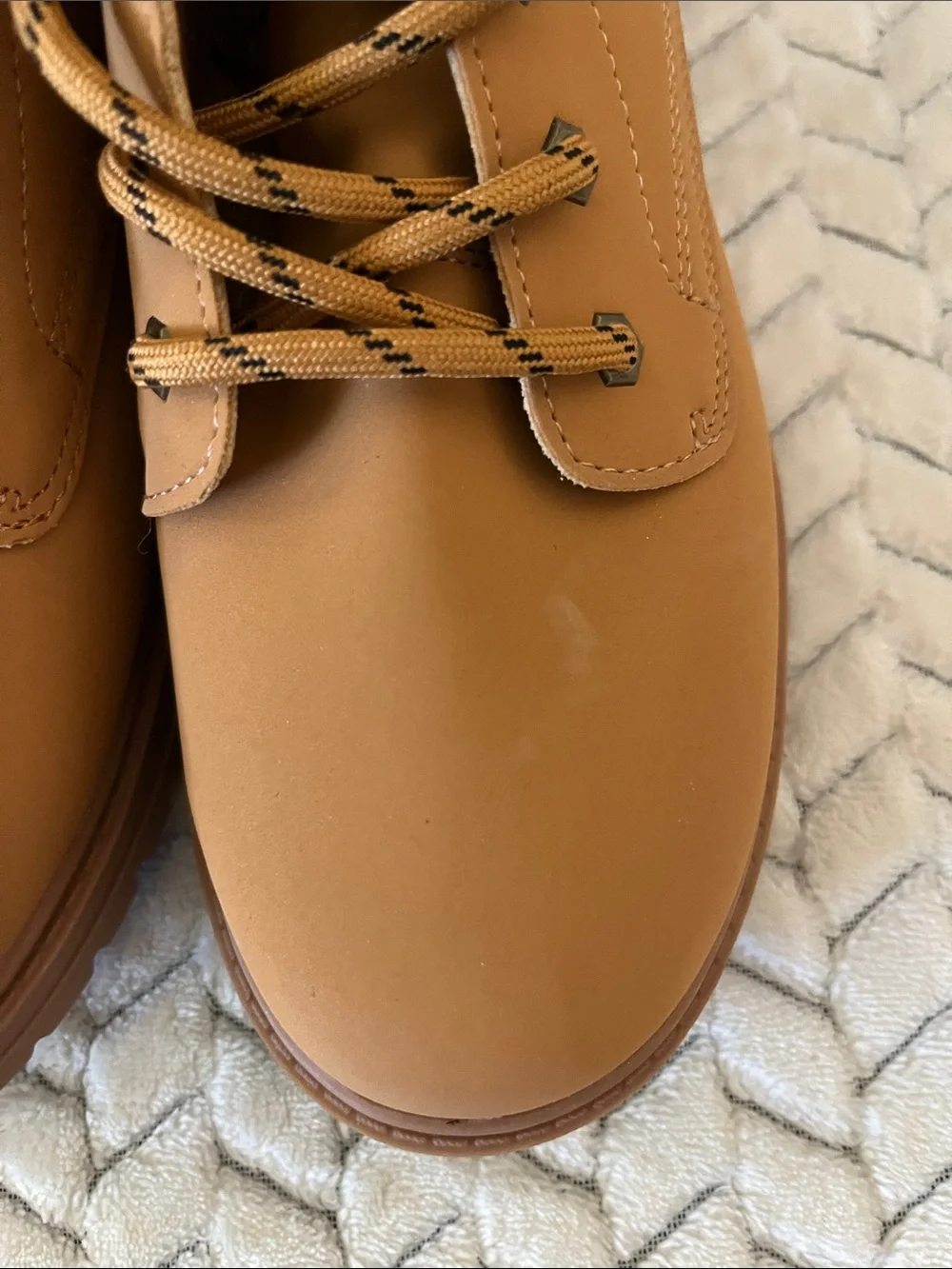 art class Cognac Lace-Up Kids Ankle Boots